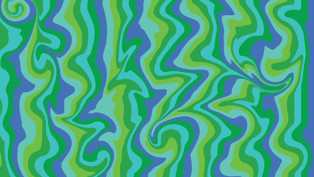 Green and blue marble liquid abstract texture background. illustration vector