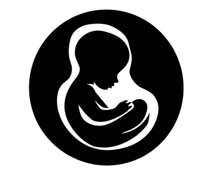 Embrace of new life symbol representing pregnancy journey png