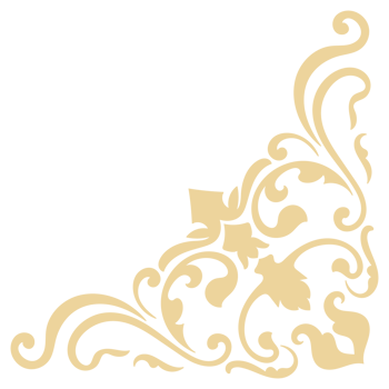 Vintage gold lines, decorative corner lines, luxury wedding card decoration, border decoration, transparent background png