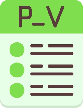 Parking violation Flat Icon vector