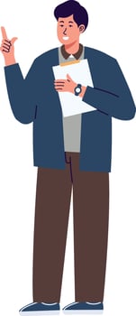 People Labor Day Character in Cartoon Design. vector