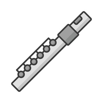 Traditional Flute Icon vector