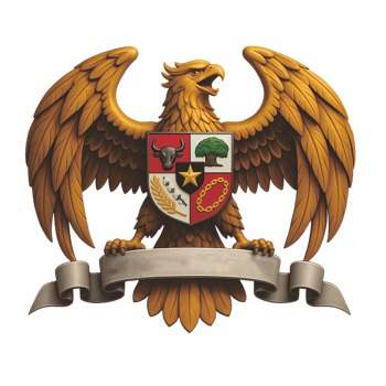 garuda pancasila 3d effect png