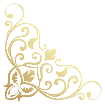 Vintage gold lines, decorative corner lines, luxury wedding card decoration, border decoration, transparent background greeting card png