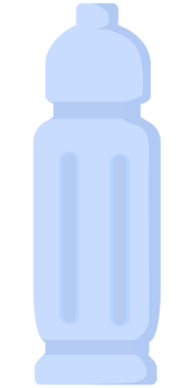 Blank label Multipurpose plastic bottle png