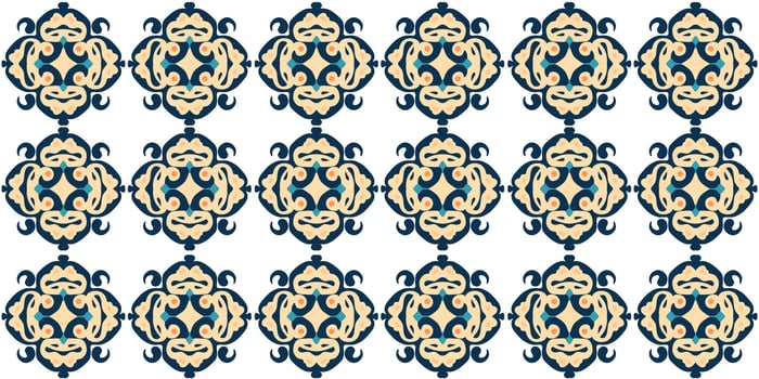 Typical Portuguese tile vector
