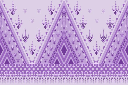 purple geometric pattern border vector