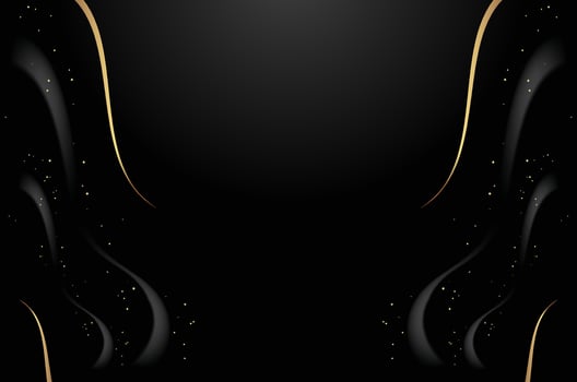 Abstract Golden Wave Background Elegant and Sophisticated Look vector