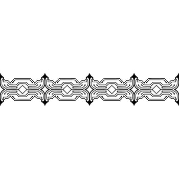Tech Circuit Border Abstract Circuitry Line Art vector