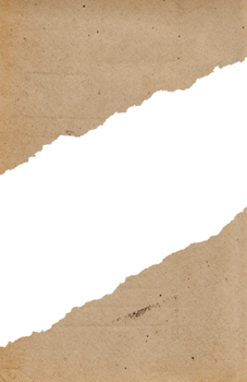 Brown Ripped Old Paper png