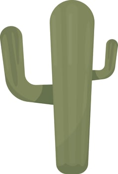 Green Cactus Plant vector