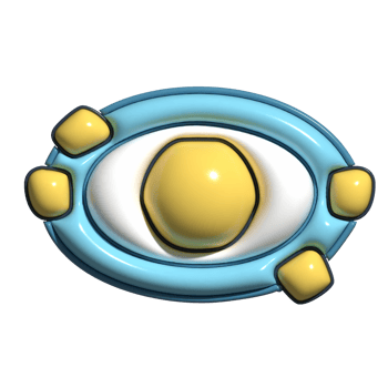 3D Cartoon Asteroid Belt Cosmic Debris Icons png