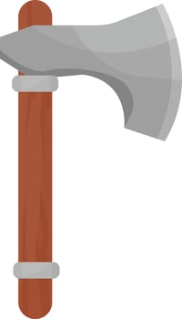Single Handed Axe vector