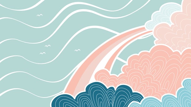 Background abstract cloud vector