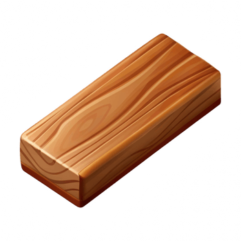 Isolated wooden plank illustration isolated on transparent background png