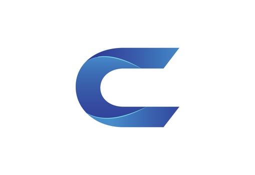 Modern Colourful C letter logo design, illustration vector