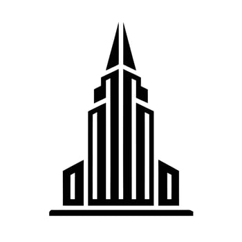 Building Skyscraper Icon vector