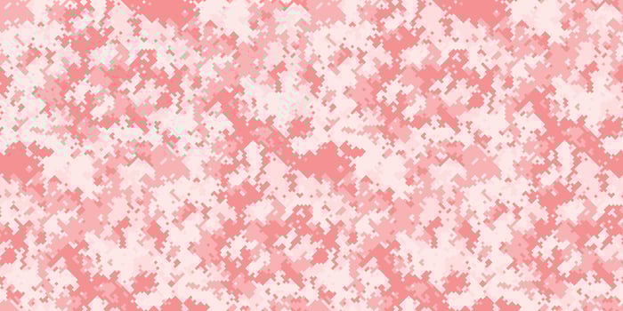 Abstract pink camouflage pattern. Soft, delicate texture ideal for fashion, textile design, or as a background. Subtle yet stylish, this design offers a unique blend of femininity and strength. vector