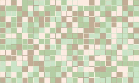 Abstract pastel mosaic tile pattern. Subtle texture and soft color palette create a calming, versatile background perfect for websites, presentations, or print projects. vector