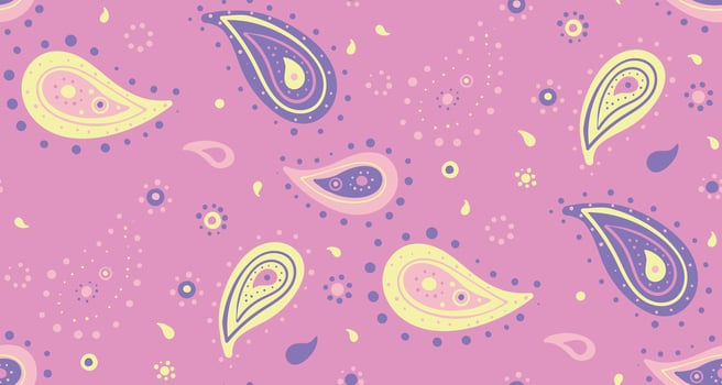 Floral simple of image western. Royalty wrapping as botany tile. Meadow rug as decorative paisley. vector