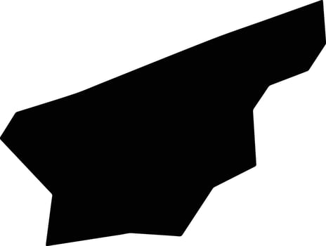 Lambari Brazil silhouette map vector