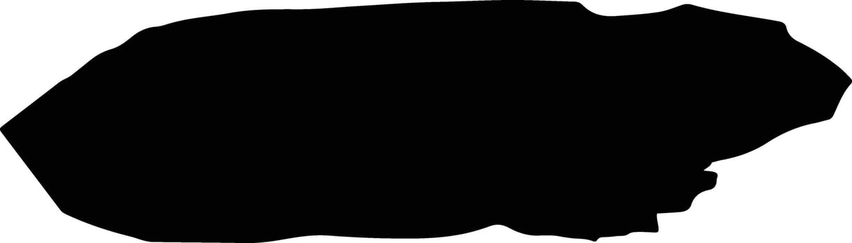 Lesja nor Norway silhouette map vector