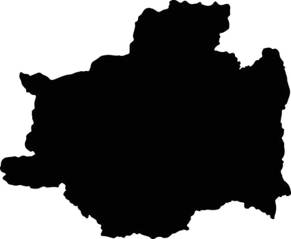 Lom Sak Thailand silhouette map vector