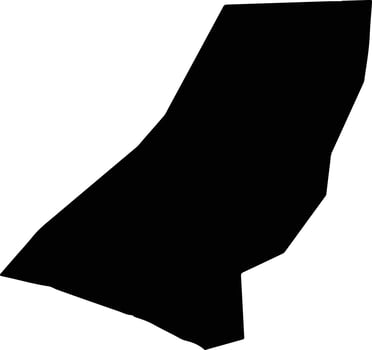 Lower Jloh Liberia silhouette map vector