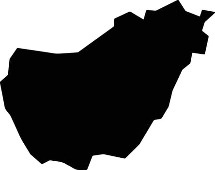 Mirante do Paranapanema Brazil silhouette map vector