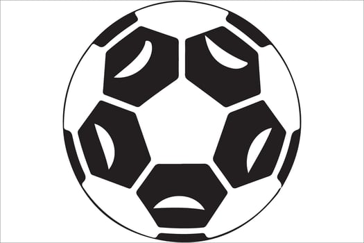 Soccer ball clip art vector