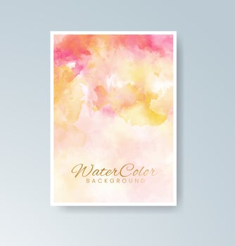 Elegant wash textures with watercolor for premium cards. vector