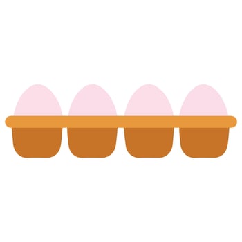 Sweet Bakery Egg Carton cooking clipart, Kitchen Bakery sublimation design, Bakery Elements design illustration vector