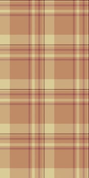Mix pattern texture fabric, striped seamless textile. Hat tartan background check plaid in orange and yellow colors. vector