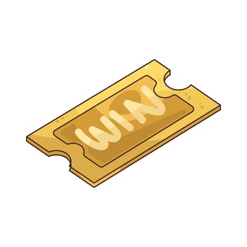 golden ticket for winner vector