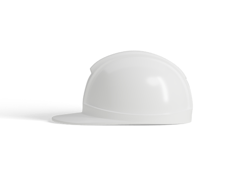Safety Helmet Branding png