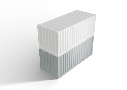Shipping Container for Brand Logo Placement png