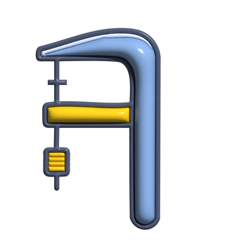 Adorable 3D Gripping and Fastening Symbols png