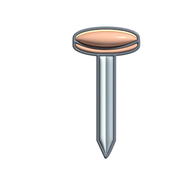 3D Cartoon Nail and Fastener Icons png