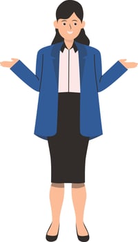 Illustration of Person Labour Day. Cartoon Character. vector