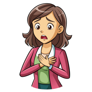 Woman Worried Health png