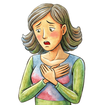 Cardiac Symptom Illustration png