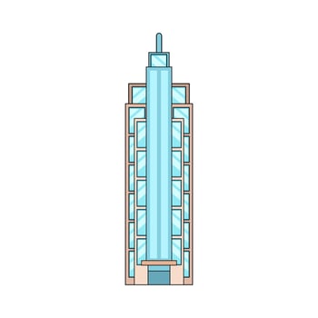 illustration of Skyscraper vector
