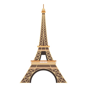Eiffel tower icon vector