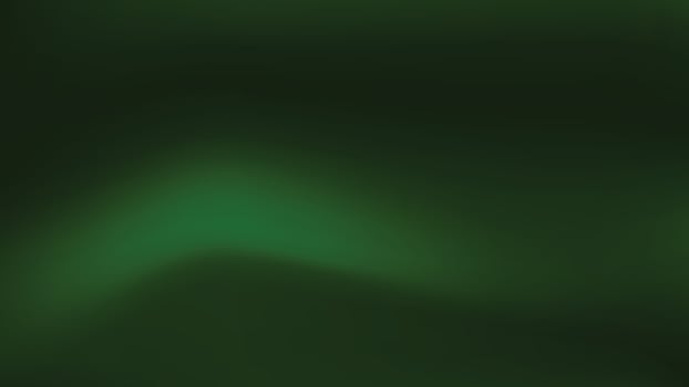 Dark emerald green gradient background with glowing color wave black backdrop vibrant dark banner vector