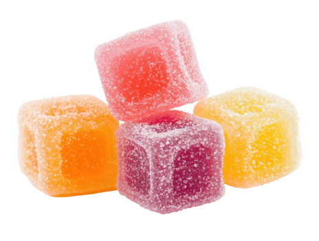 Colorful gummy candies ideal for sweet treats and celebrations png