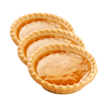 Caramel Filled Mini Pies Dessert Closeup png