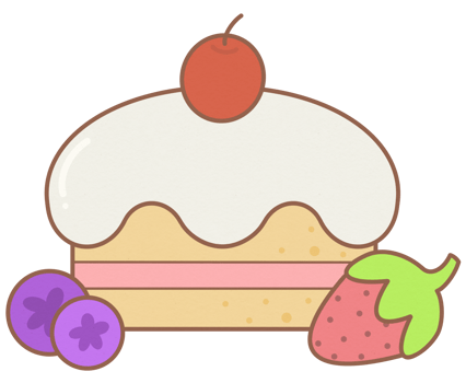 Cute Birthday Strawberry Fresh Cream Layer Cake png
