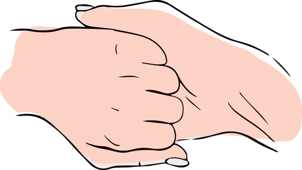 hands washing illustration vector