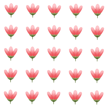 A pattern of pink flowers png