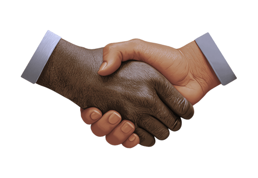 Unity Through Partnership A Handshake Symbolizing Collaboration and Agreement png